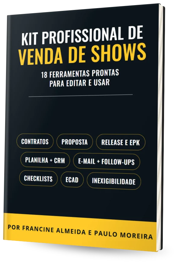 Kit Profissional de Venda de Shows